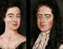 Retrato de los monarcas Guillermo y María.